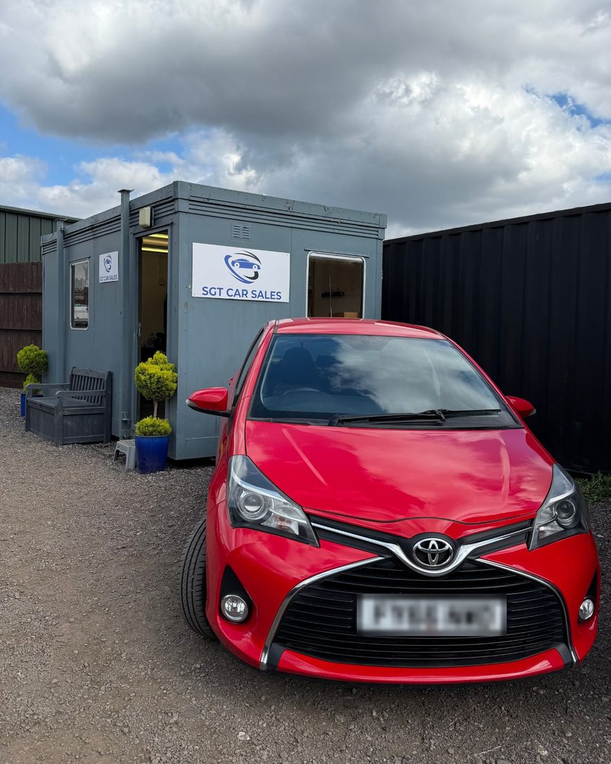Lina’s red Toyota Yaris after its Premium pre-purchase inspection